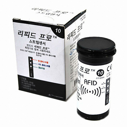 오상헬스케어 리피드프로 콜레스테롤 시험지