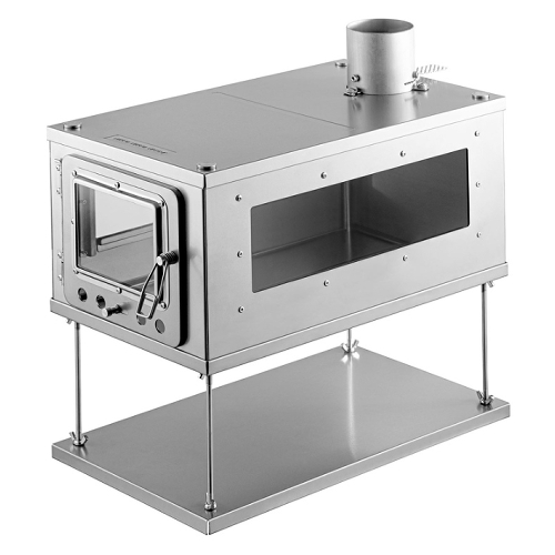 와일드와일드웨스트  W STOVE 티타늄 사이드뷰 화목난로