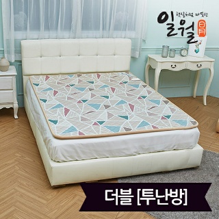 일월  듀얼하트 워셔블 카본 전기매트 IW-US