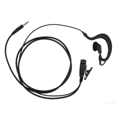 에이치와이시스템  무전기 전용 귀걸이형 이어마이크