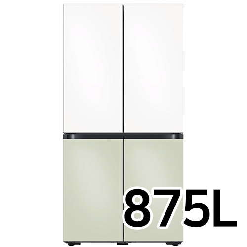 삼성전자 비스포크 새틴 RF85C9001 (화이트+세이지그린)