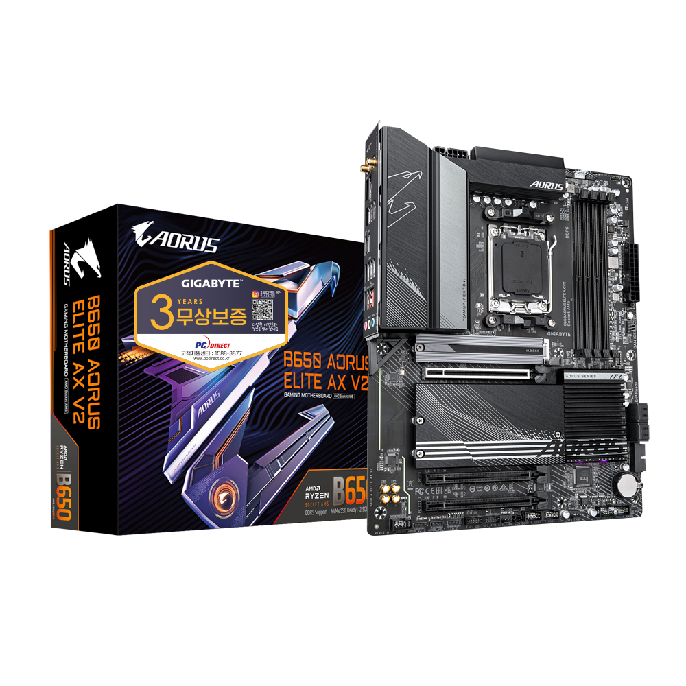 GIGABYTE  B650 AORUS ELITE AX V2 피씨디렉트