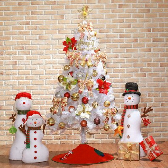 카니발 골드&레드 화이트트리 풀세트