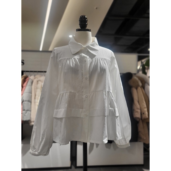 나인스텝 카라프릴블라우스 N24NS4105