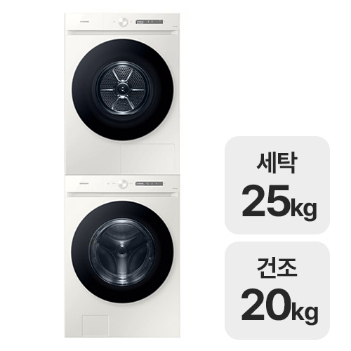 삼성전자 비스포크 AI WF25CB8890BE + DV20CB8800BE