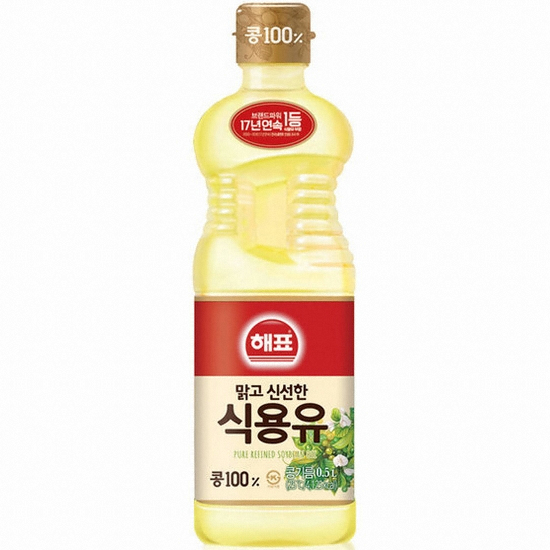 해표 식용유 500ml