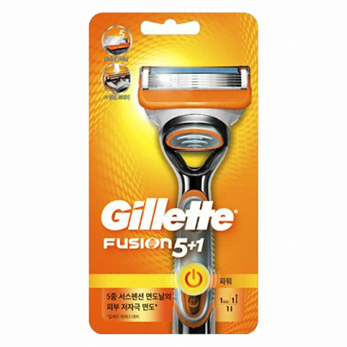 질레트  퓨전 파워 + 면도날