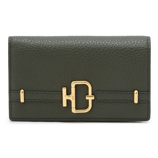 닥스 D 버클장식 소가죽 중지갑 DCWA4E863E1