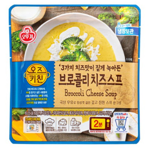 오뚜기  오즈키친 브로콜리 치즈스프 180g