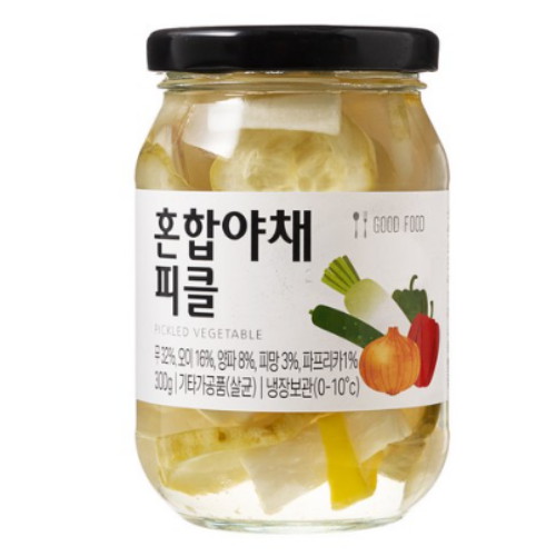 정성식품 혼합야채 피클 300g [4개] : 에누리 가격비교