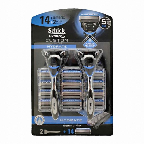 쉬크  하이드로5 커스텀 하이드레이트 + 면도날