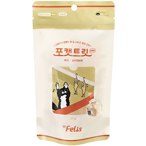 닥터펠리스 포캣트릿 북어 25g