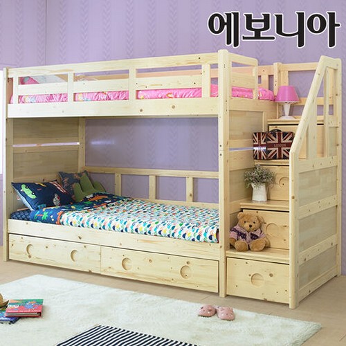 에보니아 미키 분리형 2층침대 SS