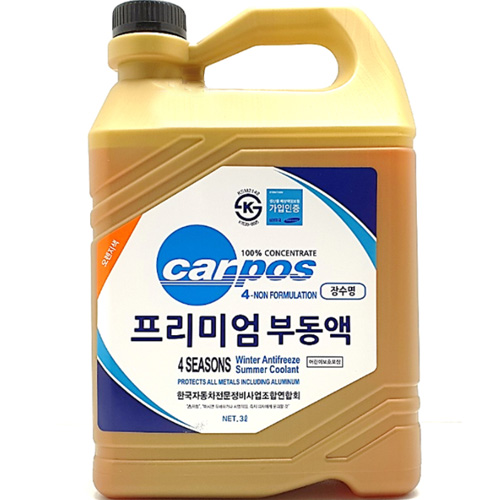 카포스  프리미엄 장수명 부동액 오렌지색 3L