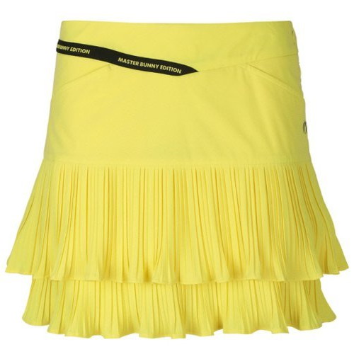 마스터바니에디션  로고 라인 플리츠 큐롯 스커트 421C1PC360_YL