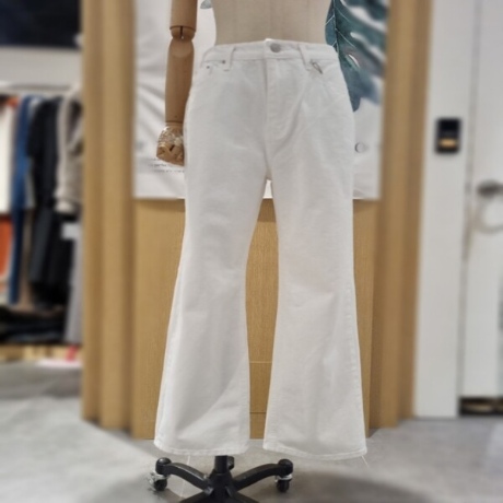 4CUS 베이직 코튼 와이드 팬츠 FS4A7PT0050
