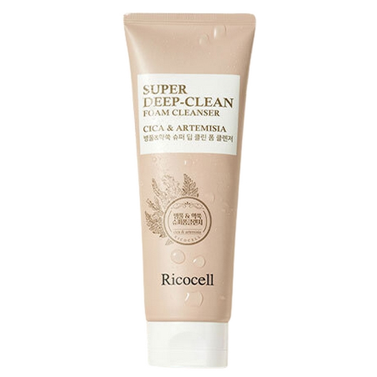 리코셀 병풀 약쑥 슈퍼 딥 클린 폼 클렌저 220ml