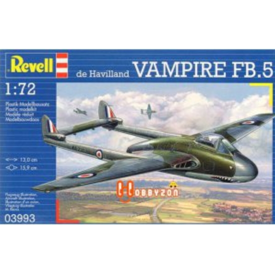 레벨  1/72 De Havilland Vampire FB.5