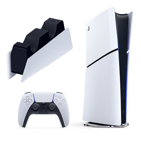 SIE  플레이스테이션 5 슬림 825GB 디지털 에디션 주변기기 패키지