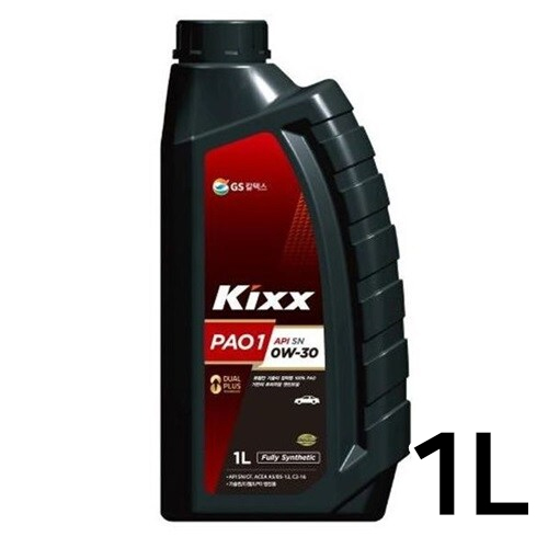 GS칼텍스 KIXX 파오1 SN 0W40 1L