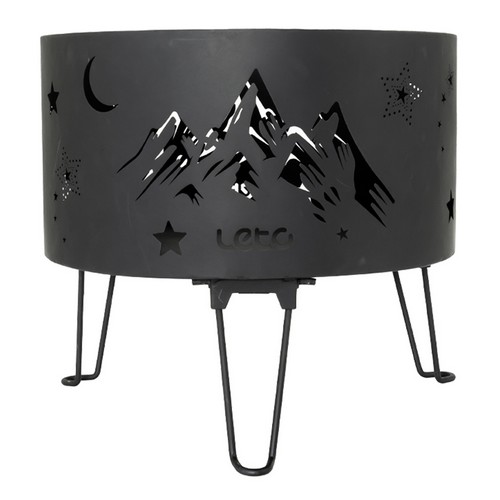 레토지엠에스 레토 접이식 원통형 캠핑 화로대