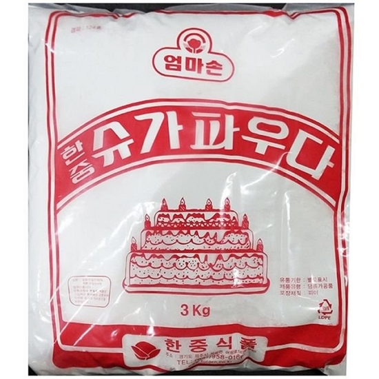 한중식품 엄마손 슈가파우더 3kg
