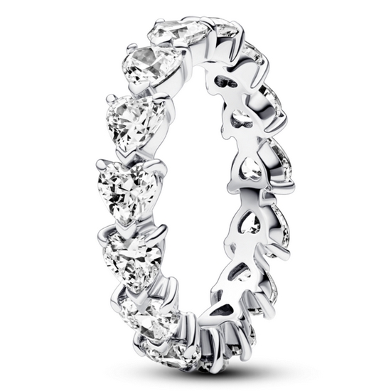 판도라  여성 로우 오브 하츠 이터니티 링 193103C01