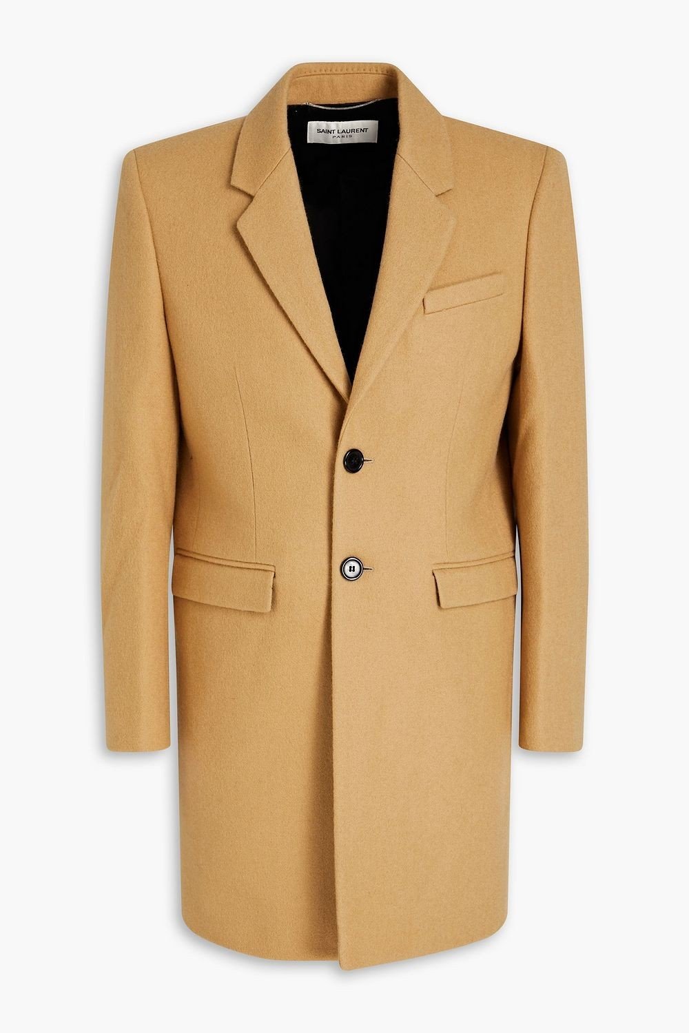 생로랑 투버튼 브레스트 울 싱글 코트 627382 Y1B73 2630