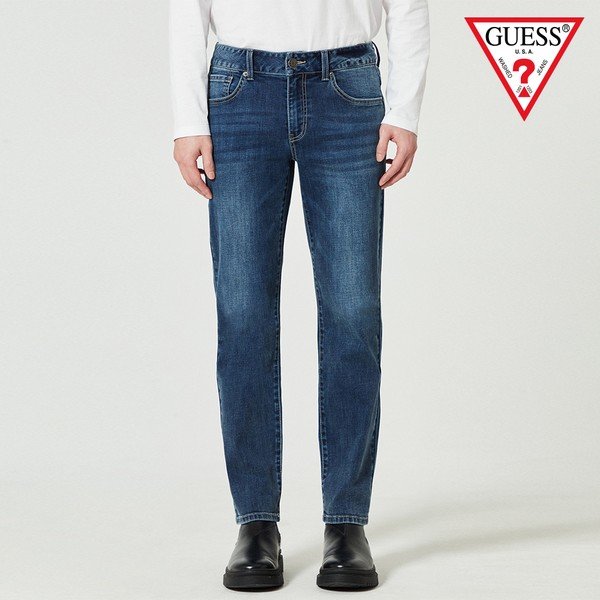 게스 DBL 캣브러쉬 크롭 스트레이트_NO1D1114