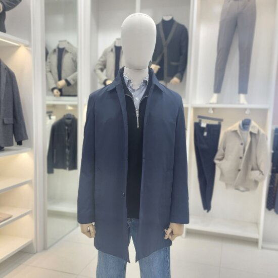 ANDZ 캐주얼 베이직 숏기장 트랜치 맥코트_BOE1CG1001