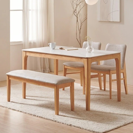 삼익가구 어썸 통세라믹 원목 식탁 1400