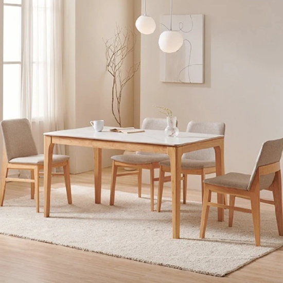 삼익가구 어썸 통세라믹 원목 식탁 1400