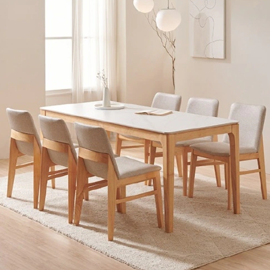 삼익가구 어썸 통세라믹 원목 식탁 1800