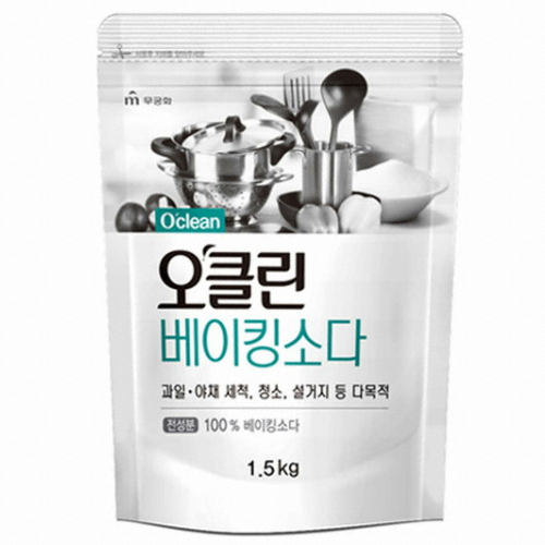 오클린 베이킹소다 리필 1.5kg