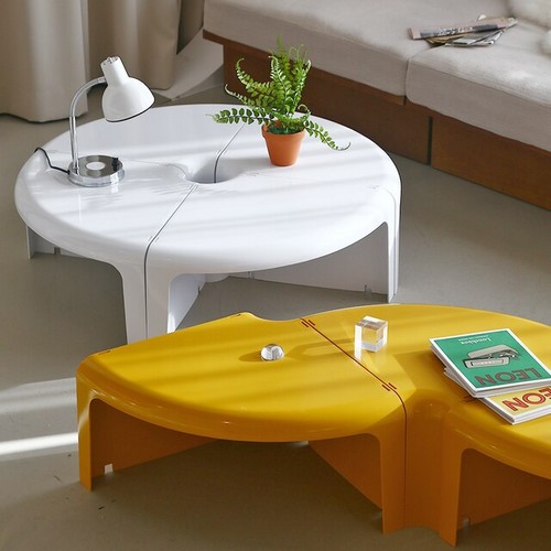 에이비퍼니쳐 케플러 4/4 좌식 원형 모듈 소파테이블