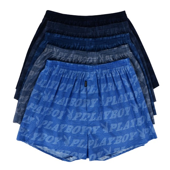 플레이보이 로고 패턴 트렁크 5매입 세트 패키지 PMT1201