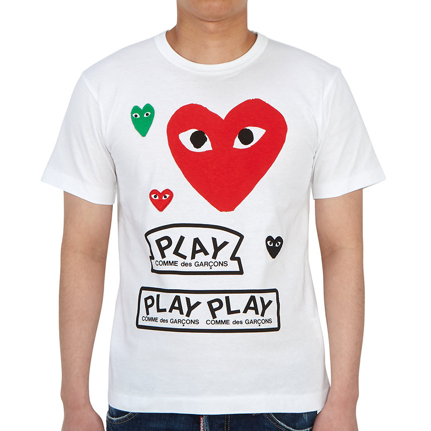 꼼데가르송 남성 반팔티셔츠 AZT280 0511