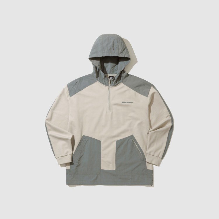 엄브로  우븐 BIT 니트 후드티 UP121CHD33