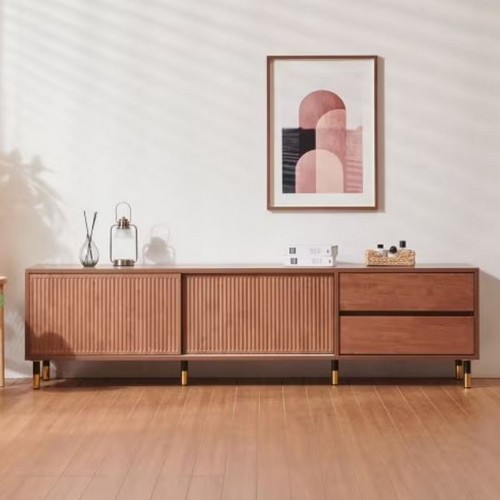 이안가구 윈스턴 슬림 tv다이 높은 거실장 2000