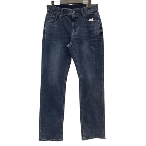 잠뱅이 남성 허리밴드 포켓 변형 기본 하이라이즈 스트레이트 데님 팬츠 AO1DIH103-DB