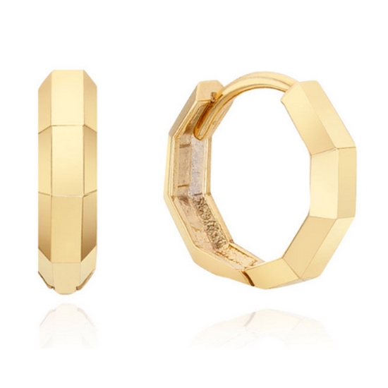 이랜드 로이드 10K 모던브리티쉬 레귤러패턴 원터치 귀걸이 LOTO3005T