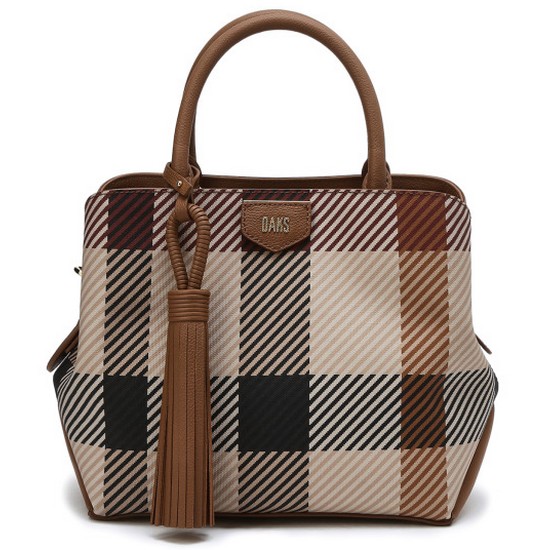 닥스 빅하우스체크 토트백 M_DCBA4E682W2