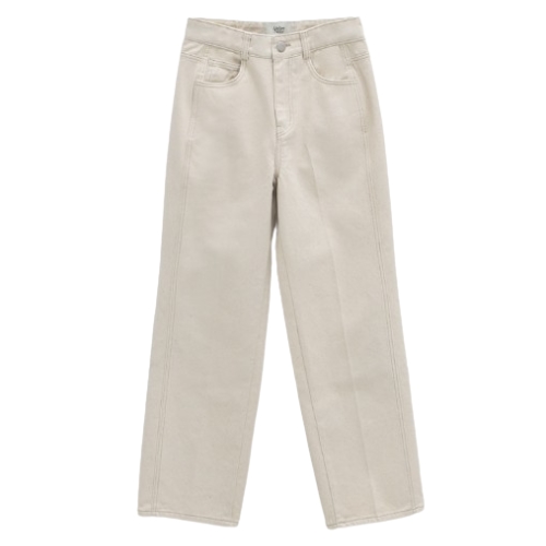 나인 ESSENTIAL PLEATS DENIM PANTS PT-5503