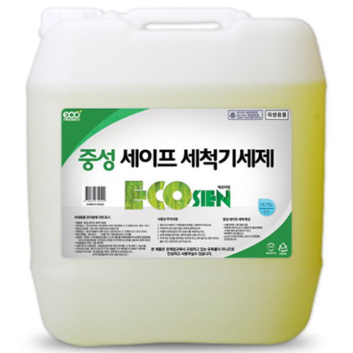 에코프렌들리 에코지엥 식기세척기용 1종 세이프 세제 20kg