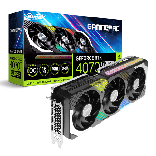 이엠텍  지포스 RTX 4070 Ti SUPER GAMINGPRO OC D6X 16GB