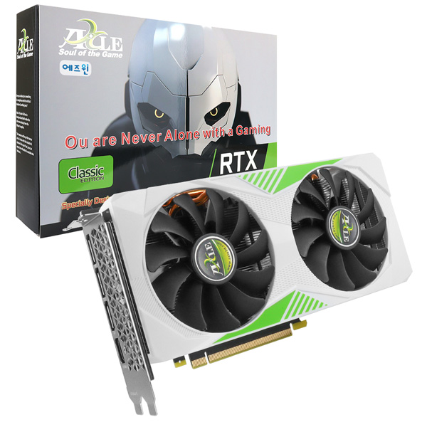 액슬  지포스 RTX 3070 D6 8GB White 에즈윈