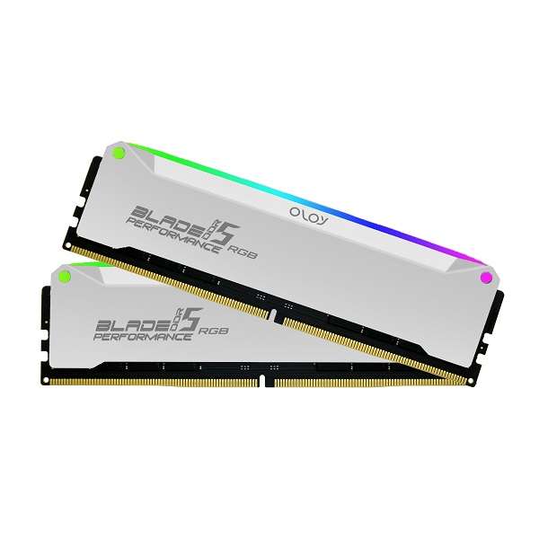 OLOy DDR5-6400 CL32 BLADE RGB White 패키지[64GB(32Gx2)]