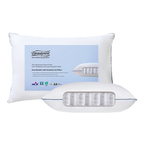 시몬스 뷰티레스트 화이버 포켓스프링 베개
