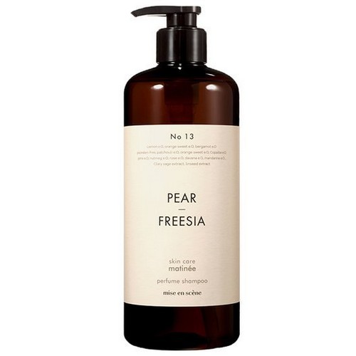 미쟝센 스킨케어 퍼퓸 샴푸 페어앤프리지아향 900ml