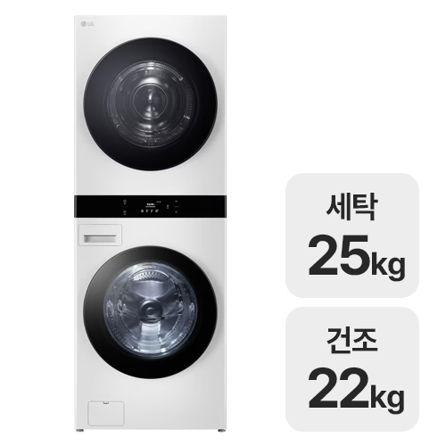 LG전자 트롬 오브제컬렉션 워시타워 WL22WDU